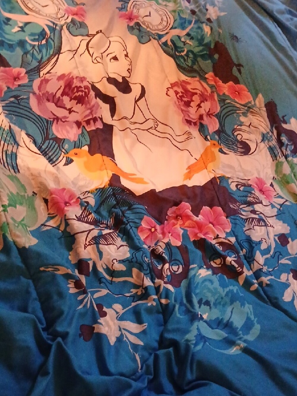 Alice In Wonderland Comforter 2 Sided - Picture 3 of 9